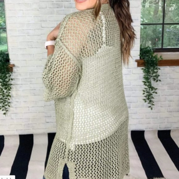 Women's Sweater NO NET LIKE IT CARDIGAN NWT - Picture 2 of 2